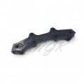 Clip-on Adapter Plate Handlebars Set For Mt-07 Fz-07 2014-2017 Black B076j8g1pl 