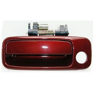 B469 Motorking 69220aa010c0 97-01 Toyota Camry Burgandy 3n6 Replacement Driver Side Outside Door Handle 97 98 99 00 01