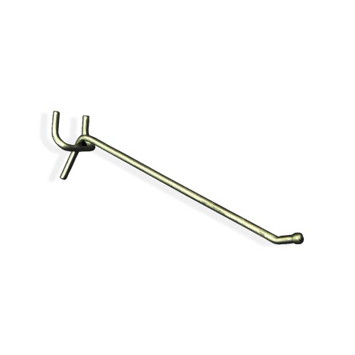 Azar 700886 All Wire Galvanized 6-inch Metal Hook 50 Count