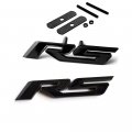 Yoaoo 1x Oem Black Grille Rs Emblem Plus Decal Badge 3d Allloy For Camaro Series All Matte