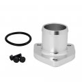 Hiwowsport Billet Aluminum Thermostat Housing For 1999 5-2003 Ford Powerstroke 7 3l With Leak Proof Seal Silver 