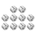 10 Pcs Stainless Steel Spacers 4 Bore X 7 16 Od 3 8 Length Screw Bushing Plain Finish Round Metal Spacer For 1 Screws Bolts And 