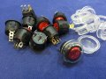 10 Pcs Waterproof Ac 6a 250v Red Light On Off Spst Round Boat Rocker Switch B18 