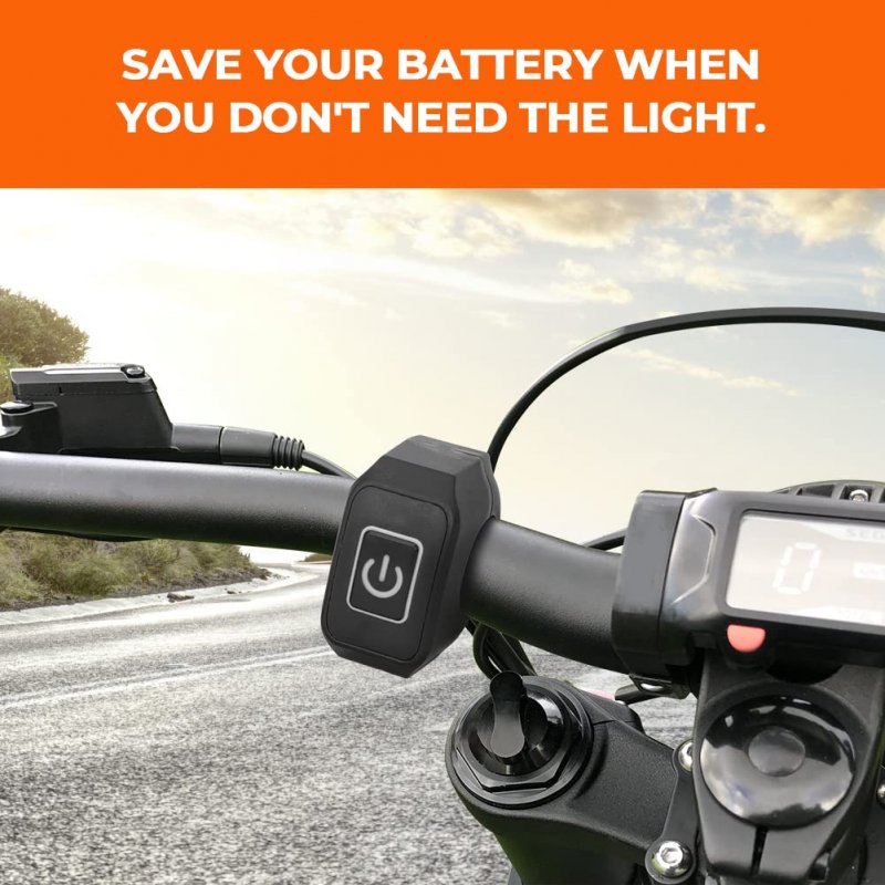 Motoqueen Headlight Kill Switch For Sur Ron Segway X260 X160 Sur-ron Light Bee X Plug And Play Waterproof Handlebar Help Save