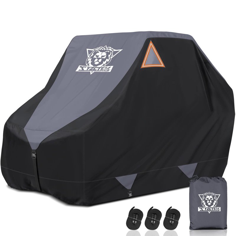Xyzctem Utv Cover Outdoor Waterproof All-weather Protection For Polaris Rzr Can-am Yamaha Honda Kawasaki Suzuki And More With