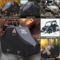 Xyzctem Utv Cover Outdoor Waterproof All-weather Protection For Polaris Rzr Can-am Yamaha Honda Kawasaki Suzuki And More With
