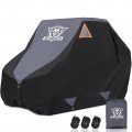 Xyzctem Utv Cover Outdoor Waterproof All-weather Protection For Polaris Rzr Can-am Yamaha Honda Kawasaki Suzuki And More With 