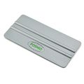 Foshio Auto Window Tint Film Installing Tool 6 Inch Hard Squeegee 4 Round Corners Universal Card Silver Pp Car Vinyl Wrap 