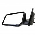 Chevy Traverse 2009-2016 Door Mirror Driver Side Power Non-heated Manual Folding Textured Black Replacement For 23453775 