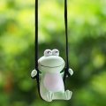 Rear View Mirror Accessories Car Hanging Swing Frog Car Decoration Cute Decor Charm Pendant Suspension Cute 