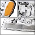 Auto Dynasty Ch2502120 Oe Style Driver Left Side Headlight Lamp Compatible With Jeep Grand Cherokee Wj 99-04