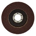10 Pack 80 Grit Aluminum Oxide Flap Discs 4 5 In Flat T27 Grinding Wheels For Angle Grinder 7 8 Arbor Sanding Metal And Wood 