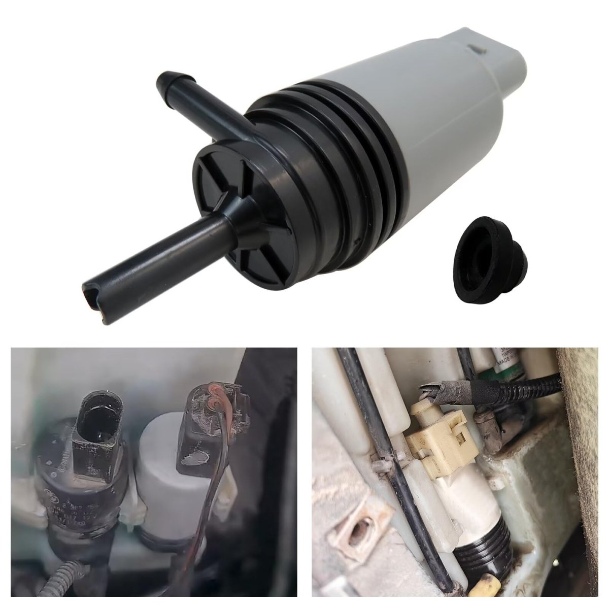 Windshield Washer Pump For Bmw 750li 2006 2008 Replaces Part 67127302589 And 67126934159