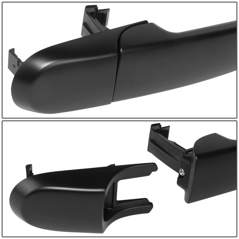 Auto Dynasty Non Smart Key Model Factory Style Front Rear Door Pull Handle For Ford Taurus 2010-2019 Driver Or Passenger Side