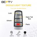 Ocpty 2x Uncut Keyless Entry Remote Control Key Fob Transmitter Replacement For 2006 2007-2012 Volkswagen Passat Cc