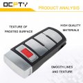 Ocpty 2x Uncut Keyless Entry Remote Control Key Fob Transmitter Replacement For 2006 2007-2012 Volkswagen Passat Cc