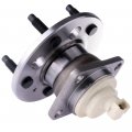 Ocpty New Wheel Hub Bearings Rear 5 Lugs W Abs Compatible For Pontiac Chevrolet Oldsmobile Cadillac Buick 1991-2005 With Oe