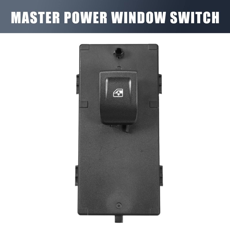 1 Pcs Front Right Side Door Window Switch For Chevrolet Colorado 2015-2022 23436336 Plastic Metal Black