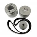 Demotor Performance Aluminum Gilmer Belt Drive Pulley Kit For Sbf 289 302 351w 