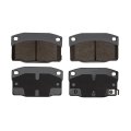 Front Disc Brake Pads For 1990 Pontiac 6000 Semi Metallic Friction Material Mechanical Pad Wear Sensor 5000 Advanced Series 