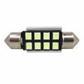 Wljh 2pcs Extremely Bright 400 Lumens 2835 Chipset Canbus Error Free C5w 6411 6418 6461 36mm Led Bulb Automotive Interior Car