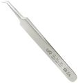 Hakko Chp 5b-sa Stainless Steel Non-magnetic Precision Tweezers With Very-fine Point Thin-tapered Bent Sharp Tips 4-1 4 Length 