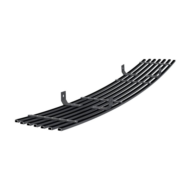 Egrille For Chevy Caprice 1991-1996 Main Upper Black Powder Coated Stainless Steel 8x6 Horizontal Billet Grille Insert