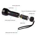 Uv Flashlight 51pcs Light Chips Led Black Torch Portable Flashlights For Id Check Leak Ac Detection Resin Curing Pet Urine