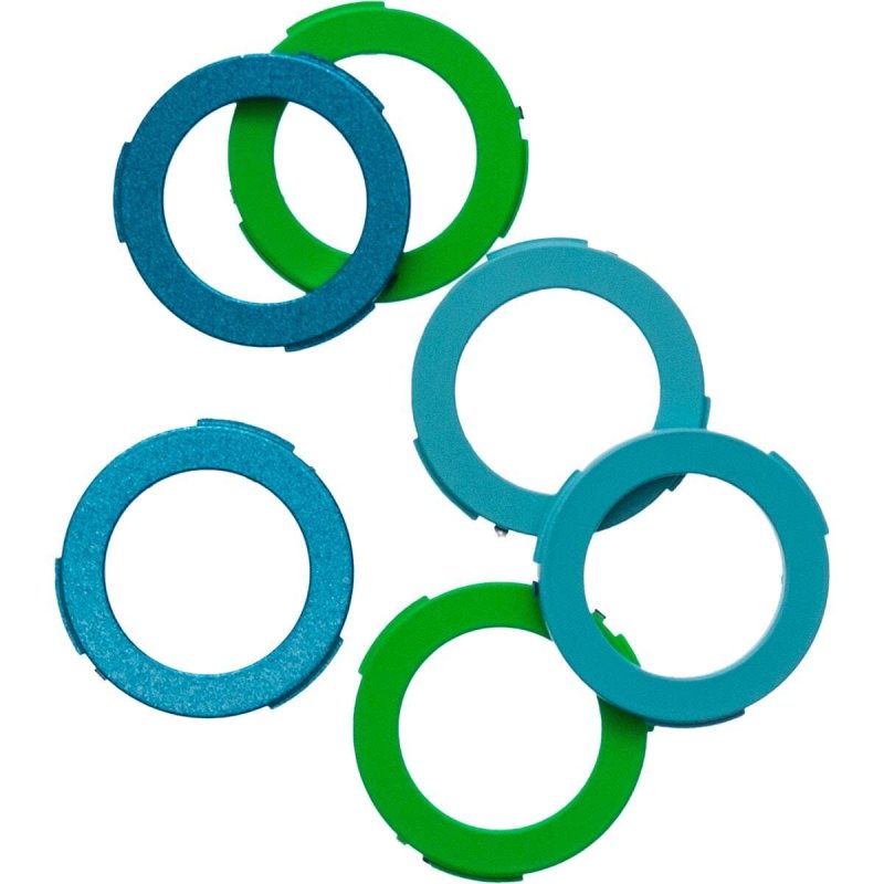 Magura Usa 2 Piston Cover Kit Neon Green Cyan Mint 6 Pieces
