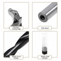 Uxcella Brad Point Drill Bits For Wood 8mm X 70mmward Turning Hss For Woodworking Carpentry Drilling Tool