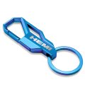 Hemi Logo Metallic Blue Carabiner Style Snap Hook Metal Key Chain