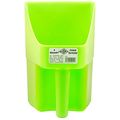 Tolco Heavy-duty Plastic Scoop 3 Quart Neon Green 