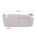 Aintier Gray Sun Visor For 09-16 Toyota Venza With Sunroof Right Passenger Side