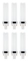 Soft White Plug In Cfl G23 Base Light Bulbs 7 Watt 425 Lumen 2700k Warm 5 4 F7bx Compact Fluorescent Case Of 6 