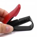 Uxcell Universal Red Plastic Sunglass Glass Card Ticket Receipt Holder Clip For Car