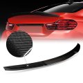 M4 Duck Bill Rear Car Trunk Lid Spoiler Compatible With Bmw Coupe 2015-2020 Glossy Black Carbon Fiber
