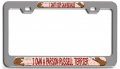 Parson Russell Terrier 3d Metal License Plate Frame Heavy Duty Steel Auto Suv Truck Tag Holder Universal Fit 12 X 6 In