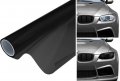 Diyah 12 X 48 Inches Self Adhesive Headlight Tail Lights Fog Tint Vinyl Film Dark Black 
