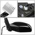 Auto Dynasty Ho1320274 Factory Style Driver Left Side Mirror Manual Folding Power Adjust Heated Glass Turn Signal Aspherical