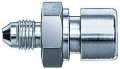 Aeroquip Fbm2946 S A 37 Deg Le Flare To Female Metric -04an Hose Fitting Dashize 10mm X 1 Brake Thread Size Steel Bulk Packaged 