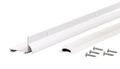 M-d Building Products 81935 36-inch Db001 L-shaped Door Bottom With Drip Cap White 