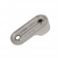 Uxcell Wardrobe Clothes Hanging 16mm Dia Screw Fixing Rail Tube Supports Bracket 8pcs