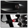 Acanii For Black 1999-2004 Jeep Grand Cherokee Tail Lights Lamps W Led Side Marker Rear Brake Replacement Assembly