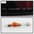 Acanii For Black 1999-2004 Jeep Grand Cherokee Tail Lights Lamps W Led Side Marker Rear Brake Replacement Assembly