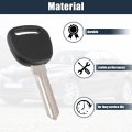 Uncut Transponder Chip Keyped Ignition Fob For Chevrolet Gmc Saturn With 46 Chip 2pcs