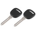 Uncut Transponder Chip Keyped Ignition Fob For Chevrolet Gmc Saturn With 46 Chip 2pcs 