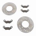 Polaris 400 L Xpress Front Brakes Pads And Brake Rotors