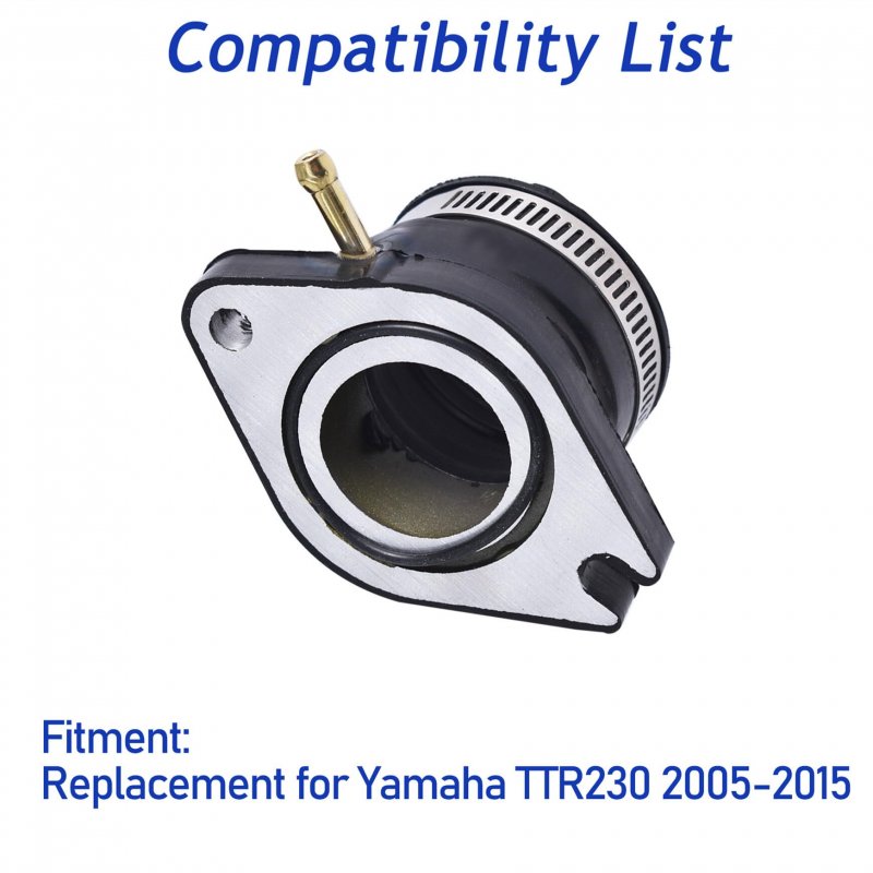 Carburetor Intake Boot Replacement For Yamaha Ttr230 2005-2015 1c6-e3586-00-00 1c6e35860000