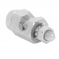 10pcs Solar Grounding Clamp Cable Bare Wire Lightning Protection Safety Coupling Lug Fastener Clip