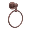 Allied Brass Ap-16-ca 6-inch Towel Ring Antique Copper 